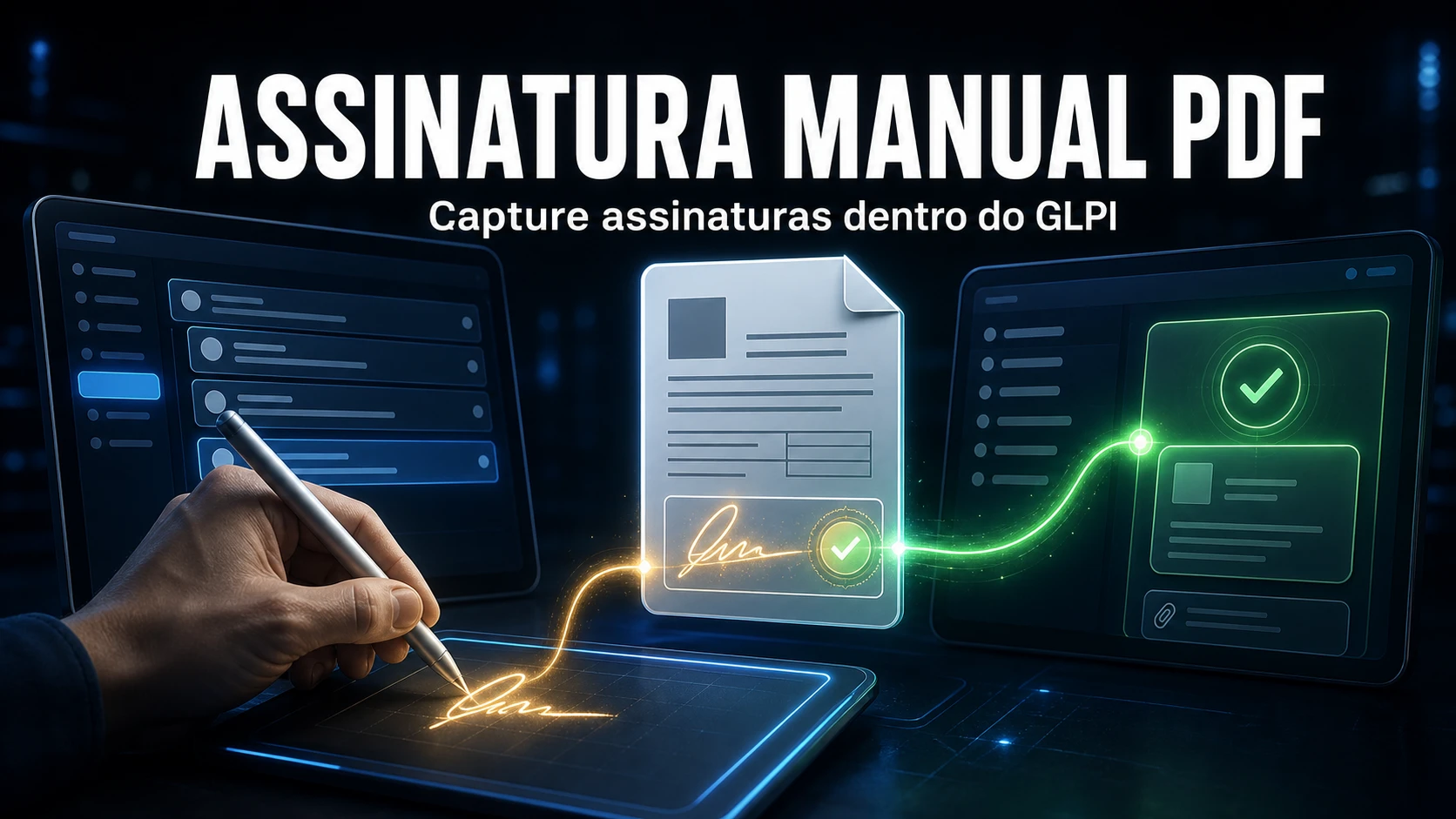 Firma manual en PDF dentro de GLPI