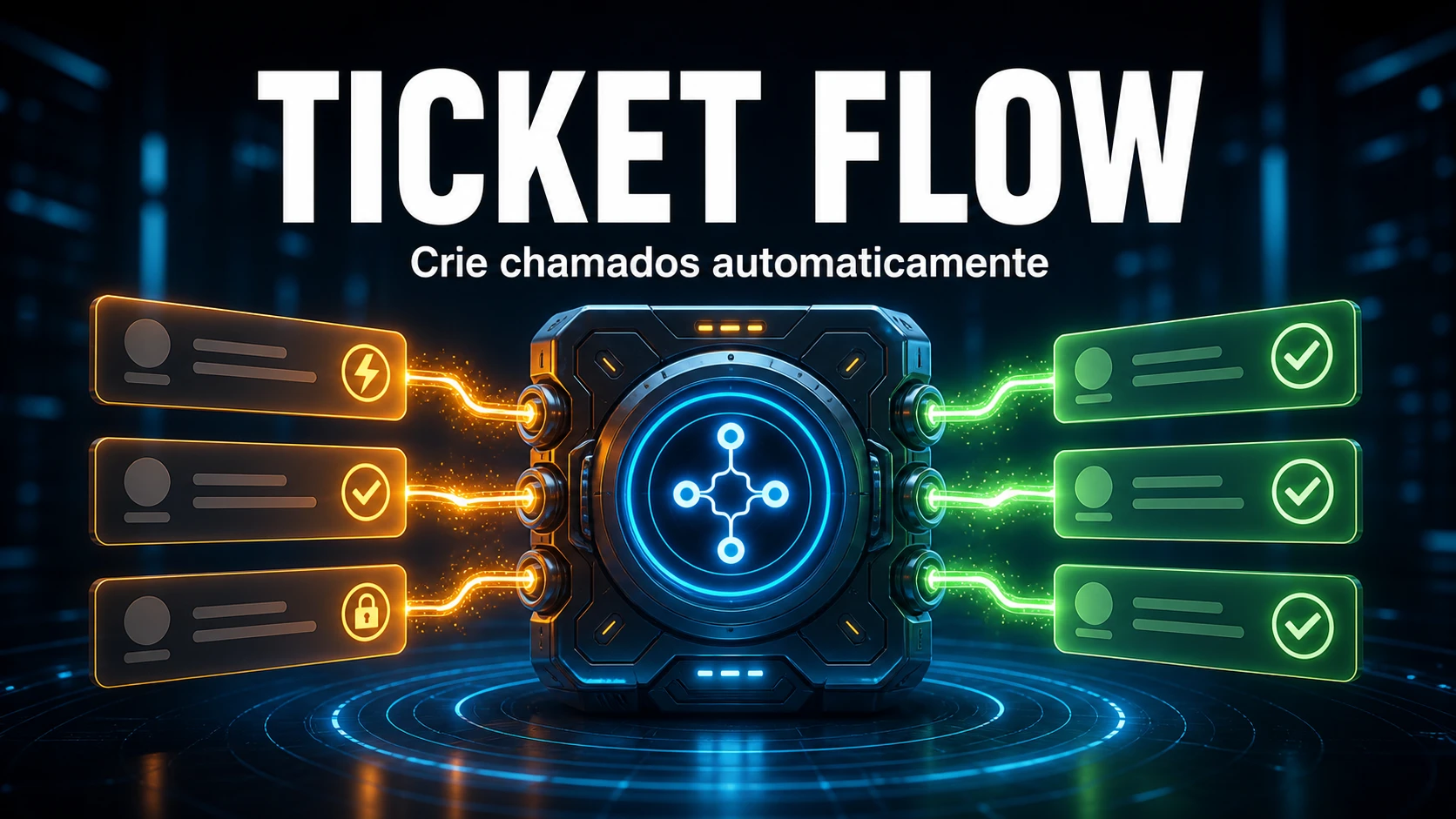 Automação de criação de chamados no GLPI com Ticket Flow