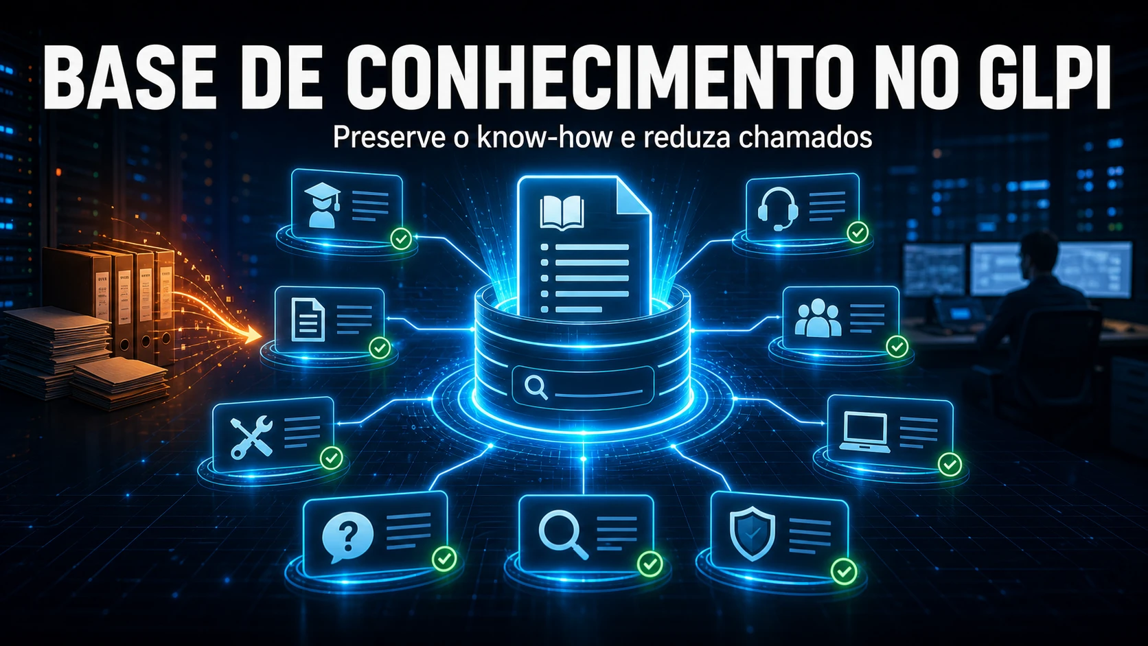 Base de Conhecimento no GLPI: Como Criar e Engajar a Equipe