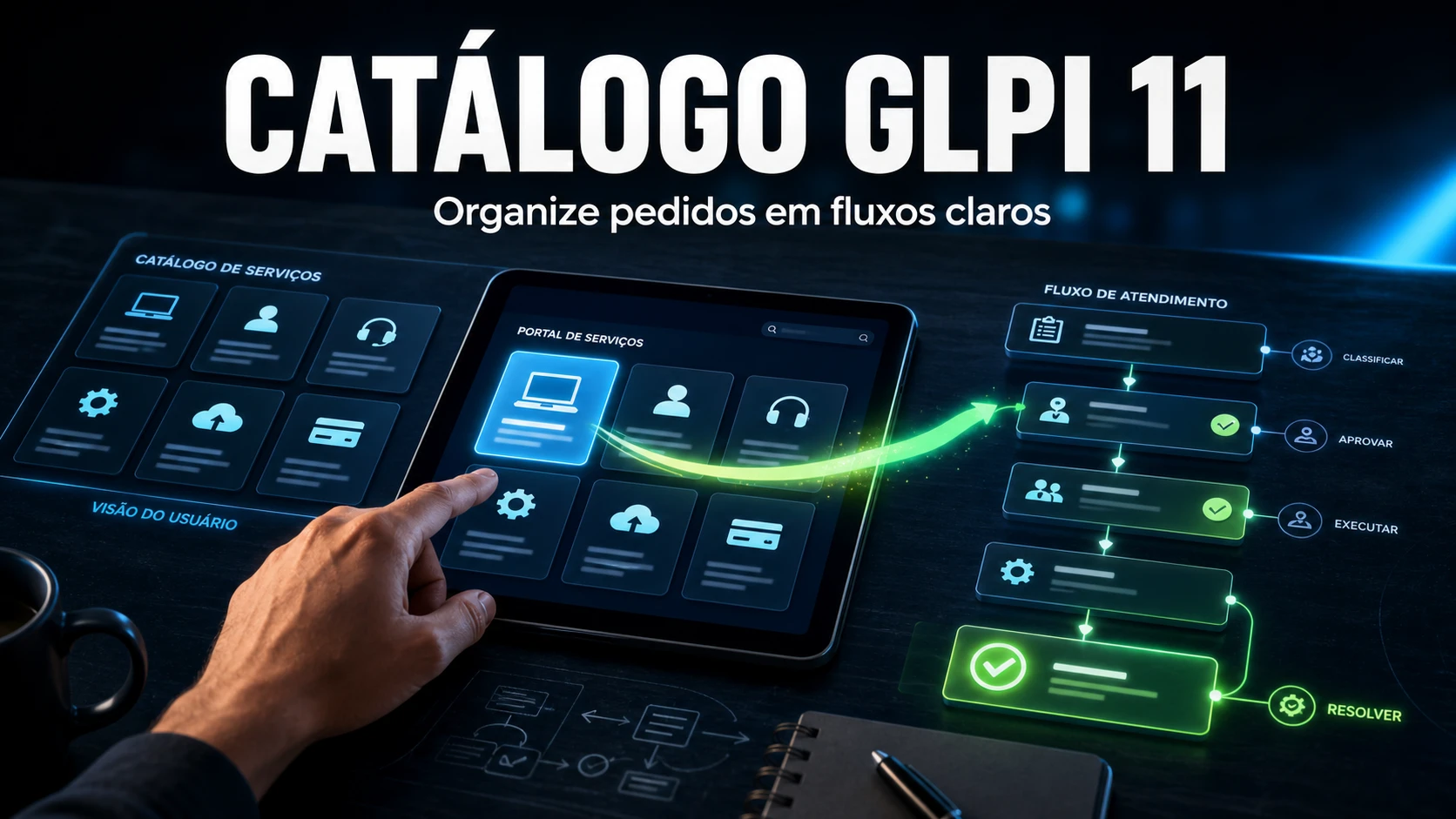Catálogo de Serviços no GLPI 11: Do Conceito à Prática