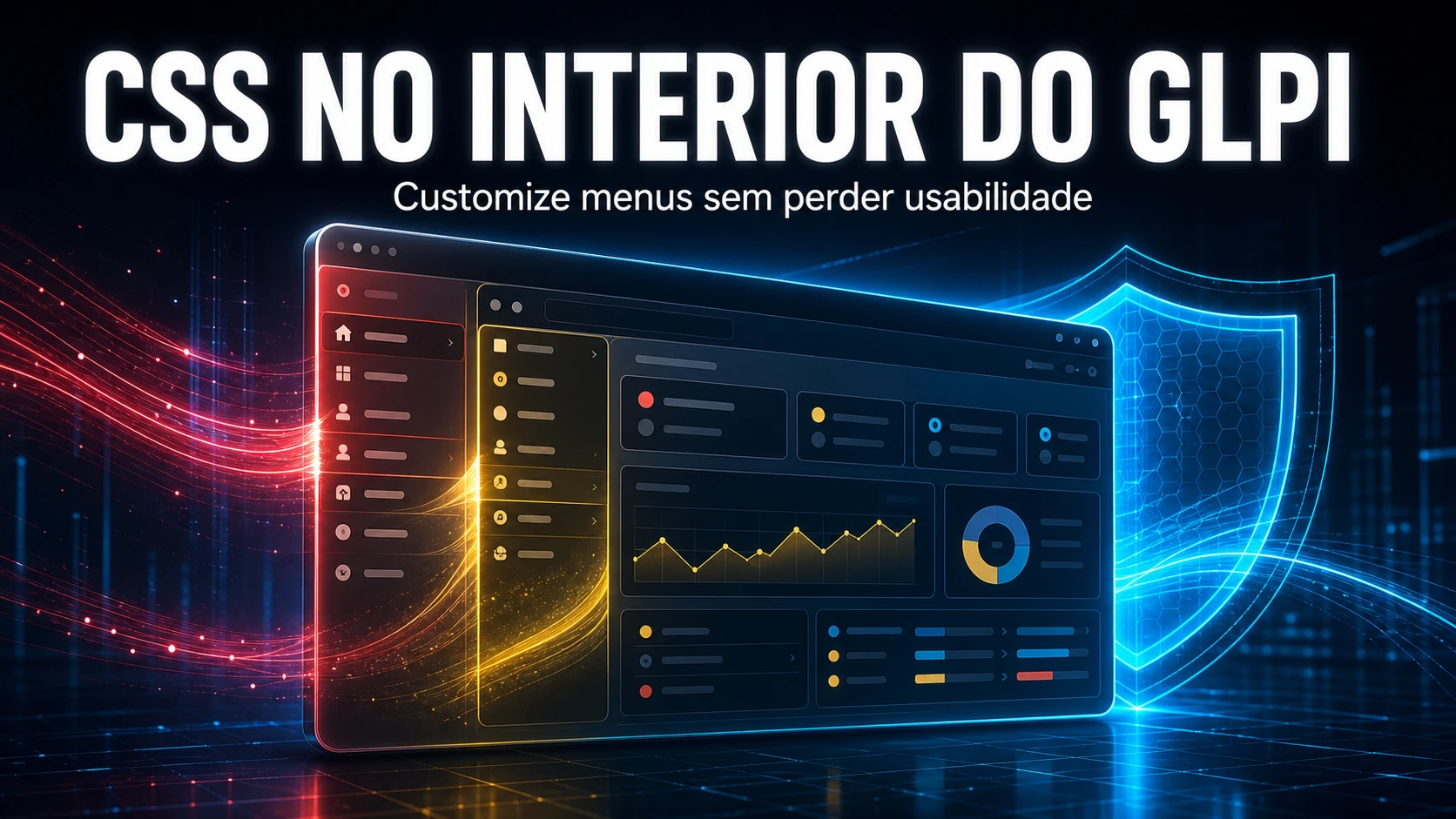 Como customizar o interior do GLPI com CSS por entidade