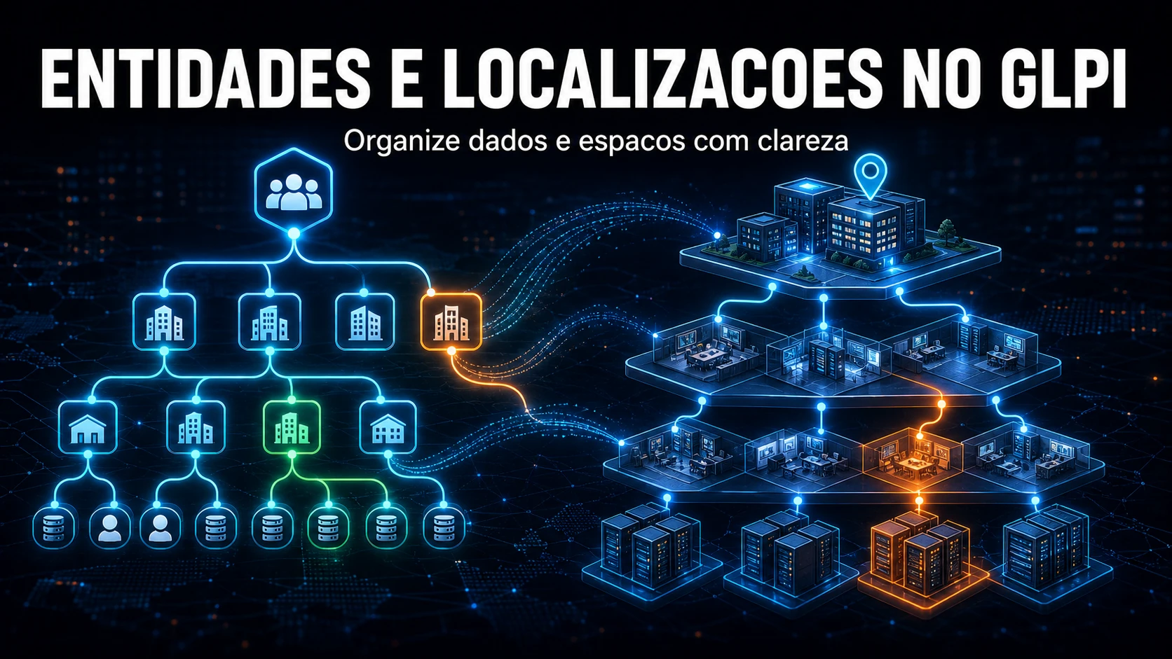 Entidades e Localizações no GLPI: Guia Completo