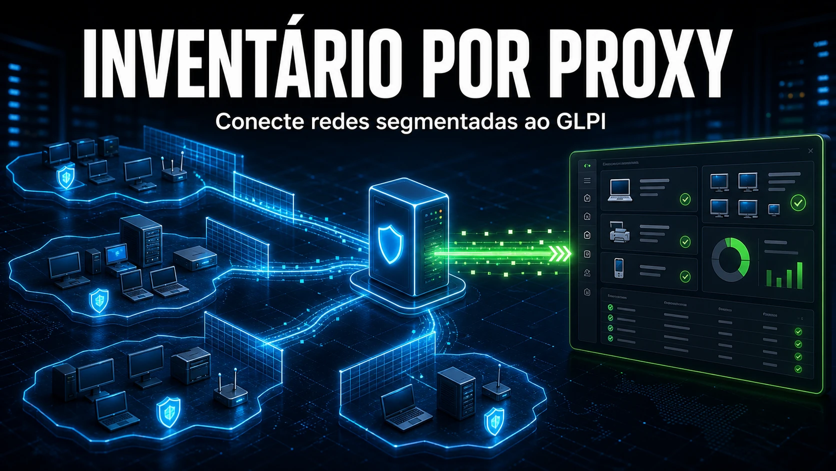 Inventário por Proxy com GLPI Agent para Redes Segmentadas