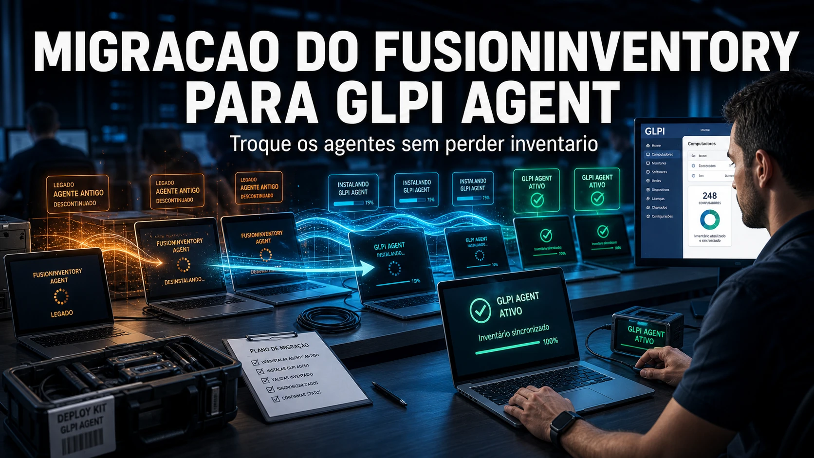 Migração do FusionInventory para GLPI Agent: Passo a Passo